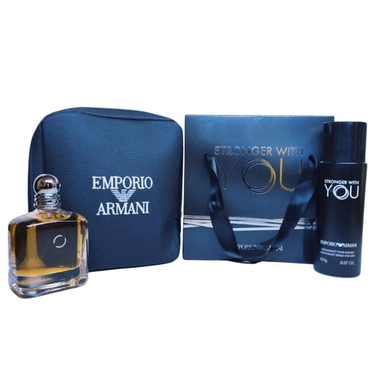 Мъжки подаръчен комплект – Armani Stronger With You